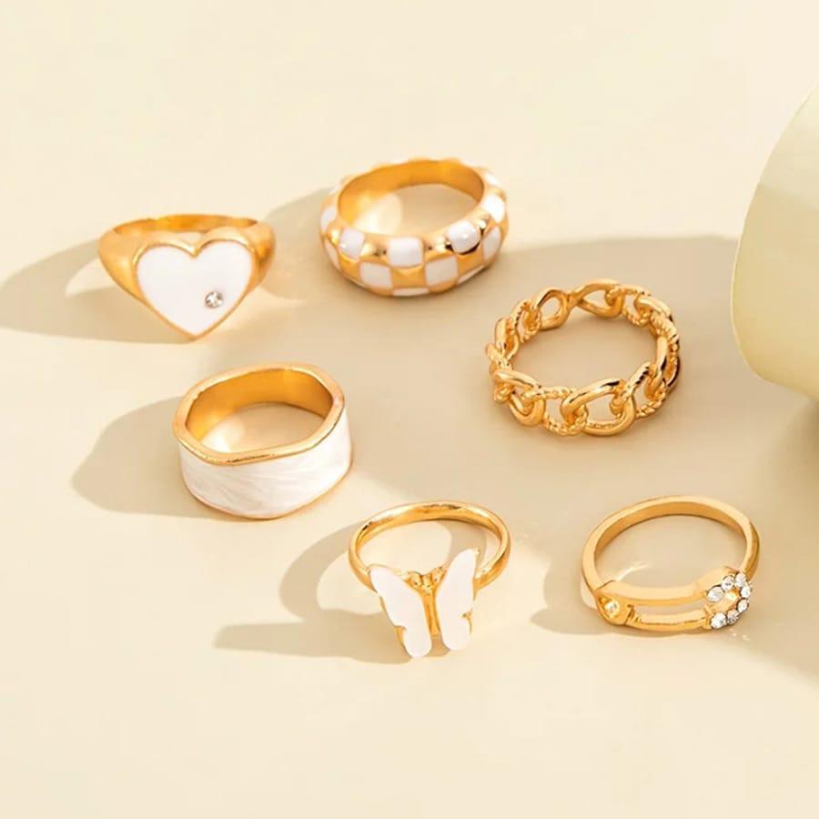 Italian Ring Set For Girls