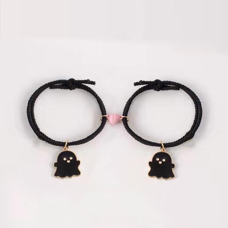 Trendy Magnetic Best-Friend Heart Ghost Bracelets